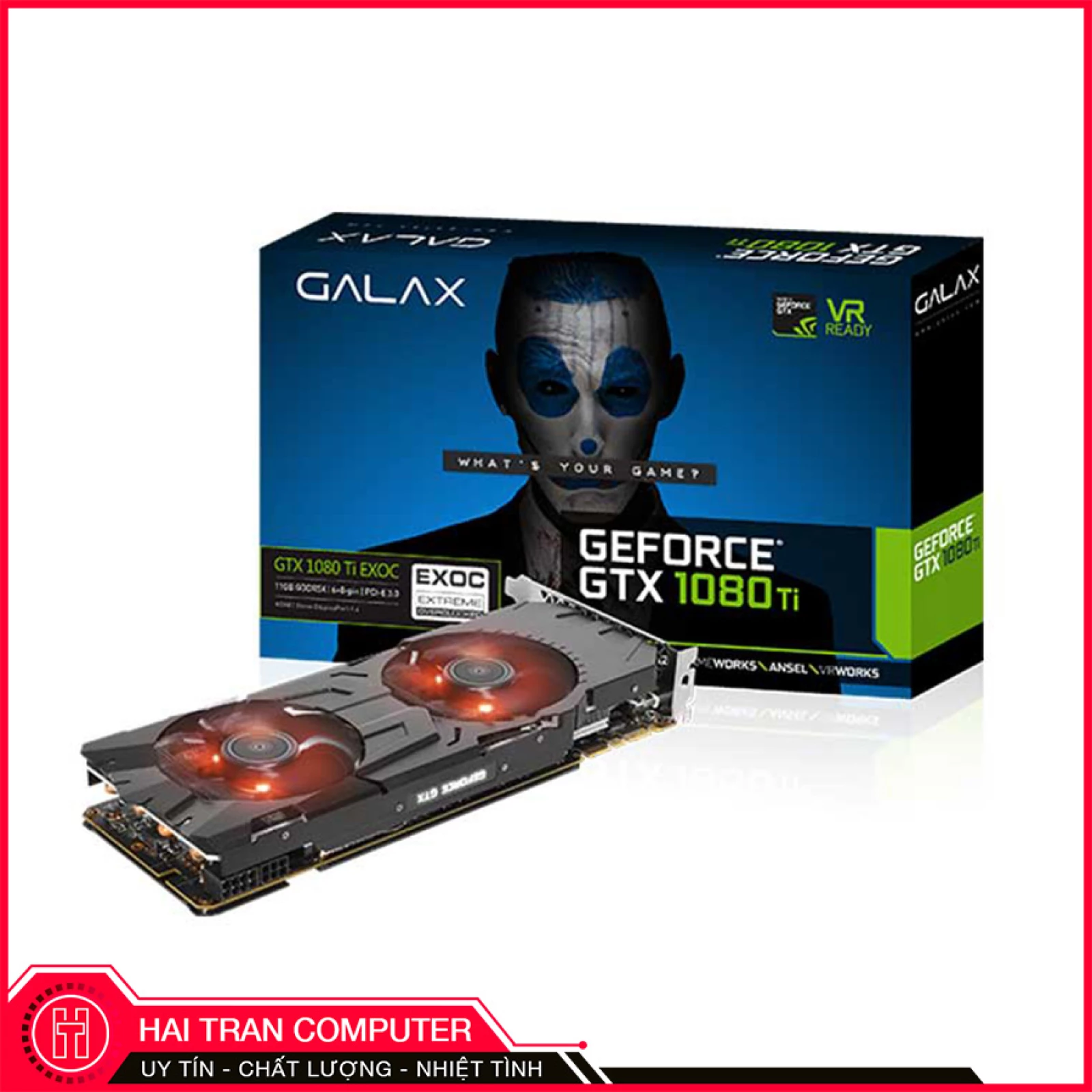 VGA GTX Galax 1080TI Gaming X 11G 2F