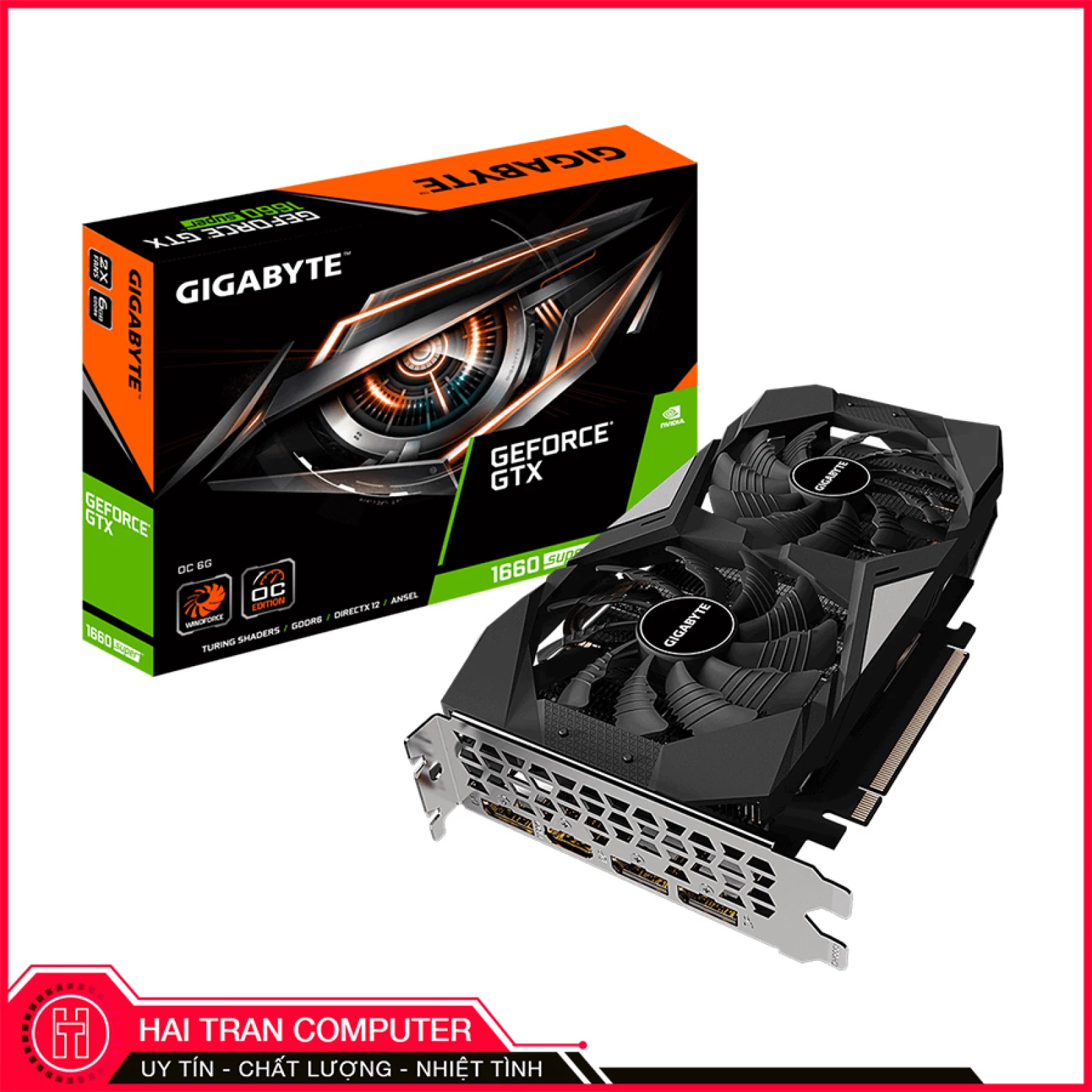 VGA GIGABYTE GeForce GTX 1660 SUPER OC 6G